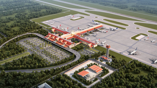 10월 16일 상업 운영을 시작한 새로운 씨엠립-앙코르 국제공항의 모습. (사진출처=CNN)
