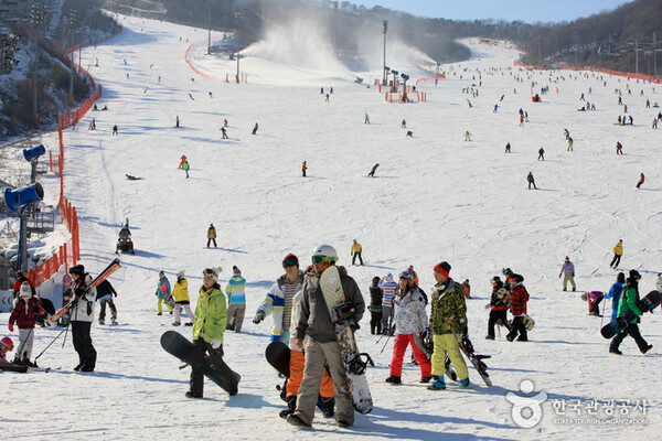 서울근교 겨울여행지, 곤지암리조트 스키장 (사진출처=한국관광공사, 곤지암리조트)