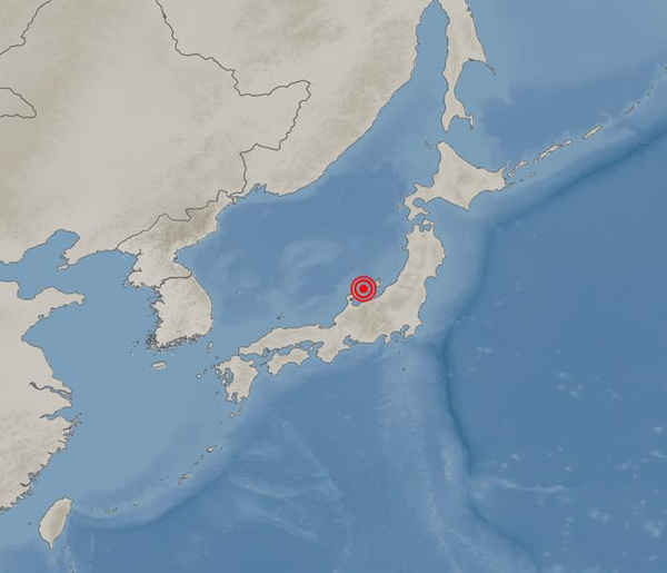 일본 지진 (기상청 제공)